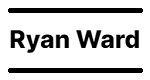 Ryan Ward logo