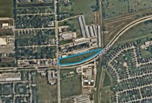 Aerial image of 3.62AC available in Baytown, TX