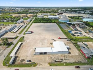 Drone photo of Truck yard at 12602 FM 529