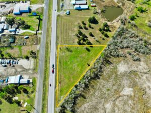 Aerial photo of land available for sale