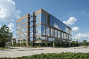 Multi-story office building in The Woodlands, TX
