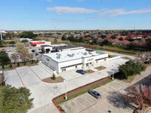 Drone photo of daycare facility for sale